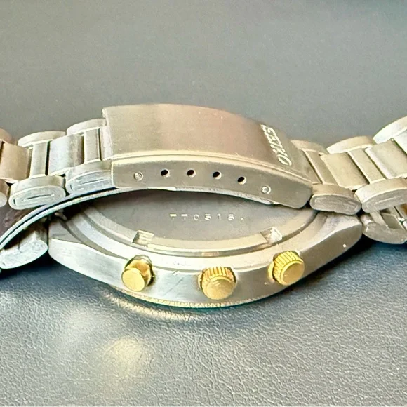 Seiko Titanium Chronograph Watch